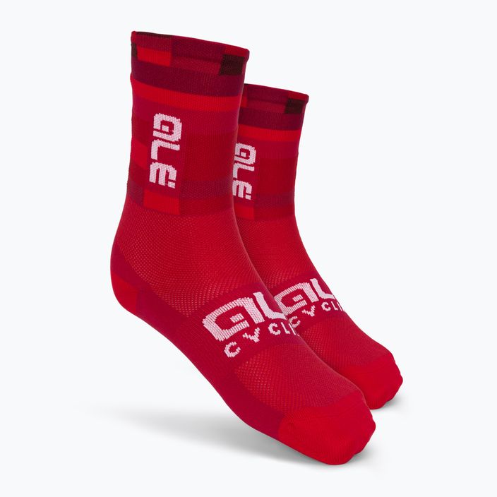Alé Match červené ponožky na kolo L22218405