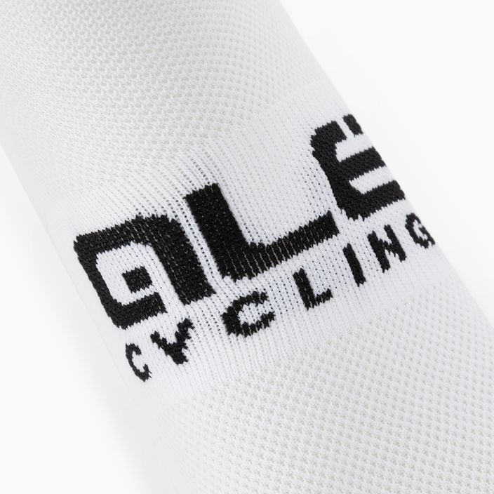Alé Sprint cyklistické ponožky bílé L22231400 4