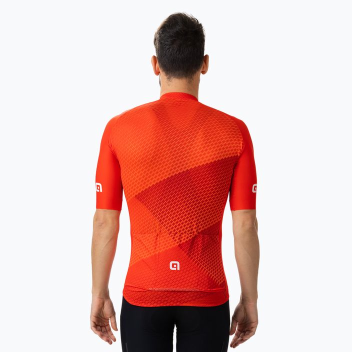 Pánský cyklistický dres Alé Web červená L23091405 3