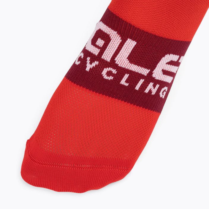 Cyklistické ponožky Alé Action červene L23161405 3
