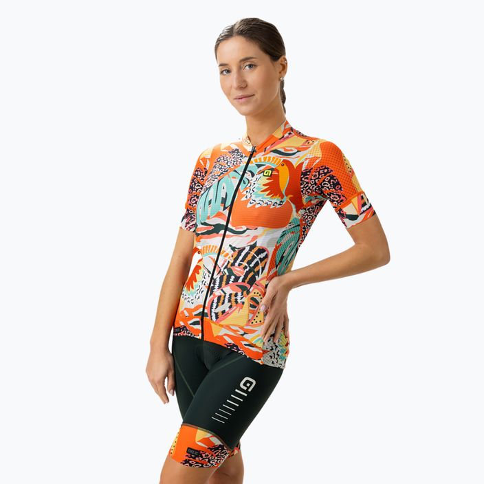 Dámský cyklistický dres Alé Rio oranžová L23171529 2