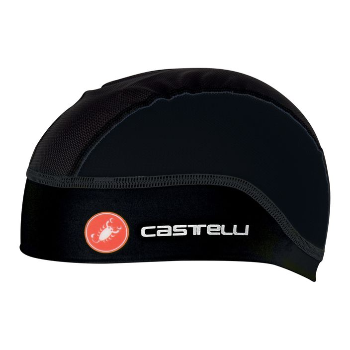 Cyklistická čepice Castelli Summer black 2