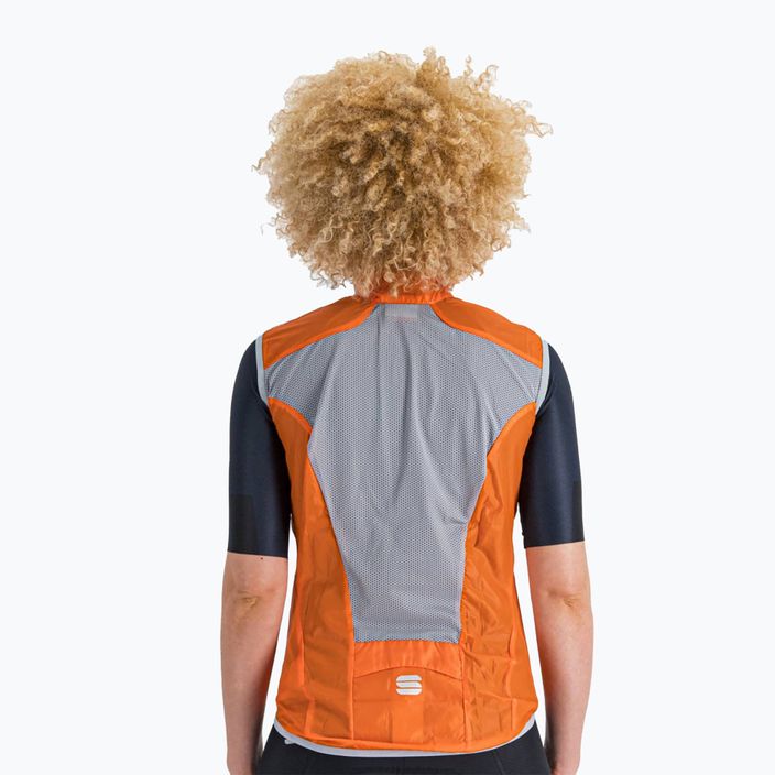 Dámská cyklistická vesta Sportful Hot Pack Easylight orange 1102029.850 2