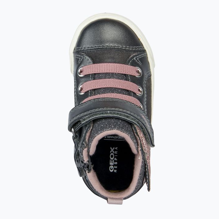 Dětské boty Geox Kilwi dark grey/rose 12