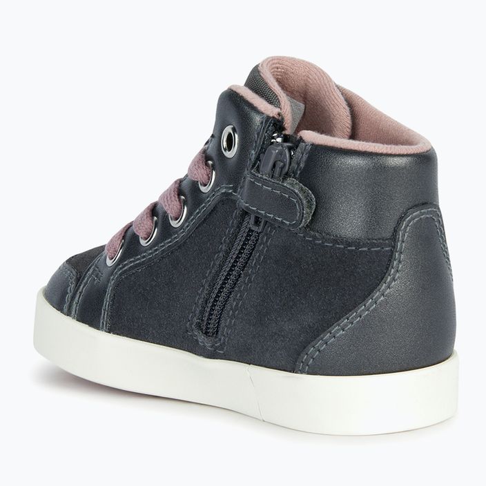 Dětské boty Geox Kilwi dark grey/dark pink 10