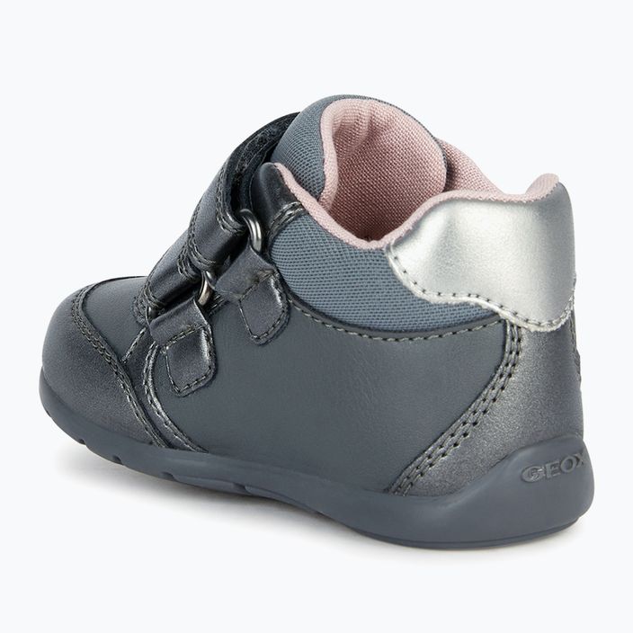 Dětské boty Geox Elthan dark grey/dark silver 9