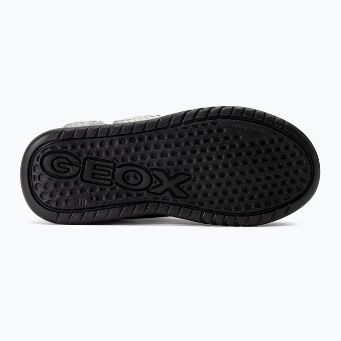 Dětské boty Geox Illuminus black/dark grey 5