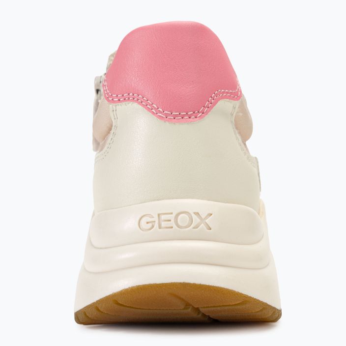 Boty junior Geox Mawazy light ivory/light coral  6