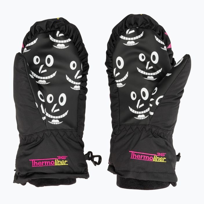 Dětské lyžařské rukavice Level Lucky Mitt ninja pink 2