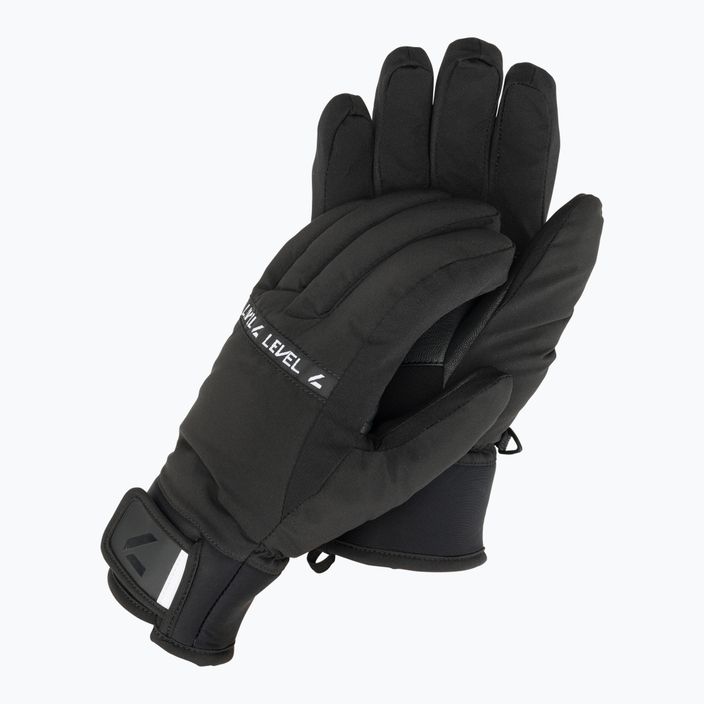 Pánské lyžařské rukavice Level Hawk černé