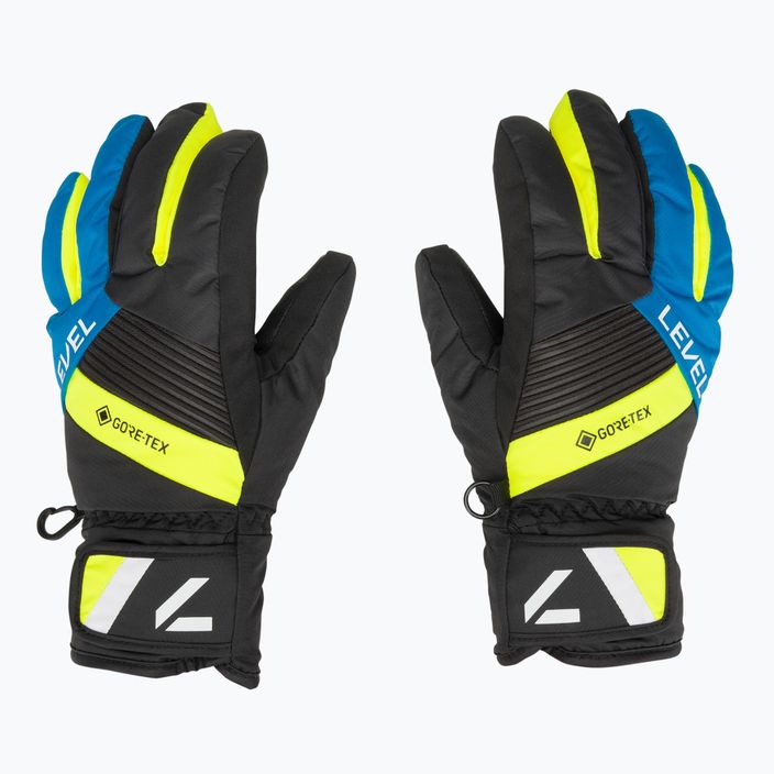 Dětské lyžařské rukavice Level Neo JR Gore-Tex světle modré 3