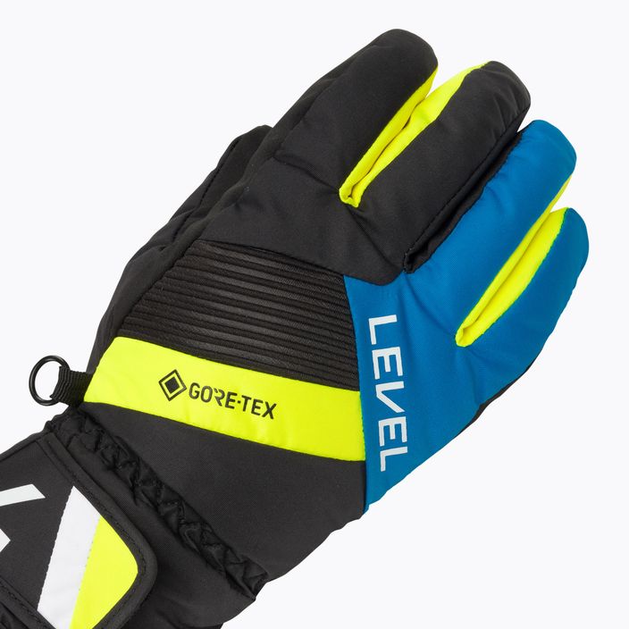Dětské lyžařské rukavice Level Neo JR Gore-Tex světle modré 4