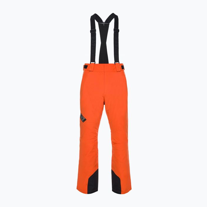 EA7 Emporio Armani pánské lyžařské kalhoty Pantaloni 6RPP27 fluo orange