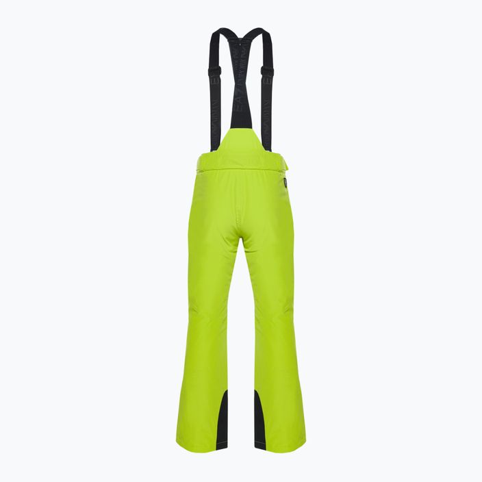 EA7 Emporio Armani pánské lyžařské kalhoty Pantaloni 6RPP27 limetkově zelená 2