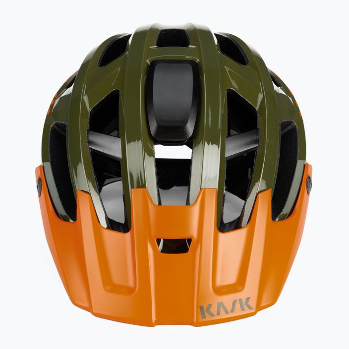 Cyklistická přilba KASK Rex zeleno-oranžová CHE00038.266 2
