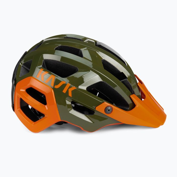 Cyklistická přilba KASK Rex zeleno-oranžová CHE00038.266 3