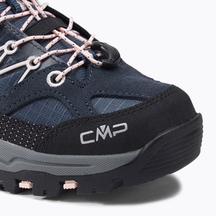 Dětská trekingová obuv CMP Rigel Low WP tmavě modrá 3Q54554 7