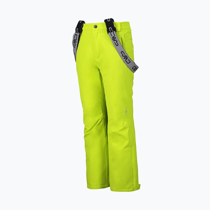 Dětské lyžařské kalhoty CMP zelené 3W15994/E112 2
