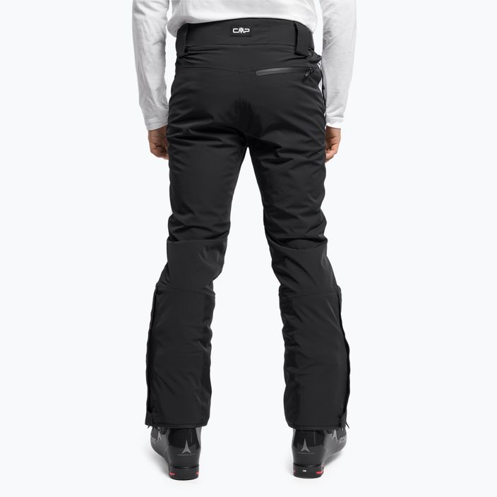Pánské lyžařské kalhoty CMP černé 30W0487/U901 4