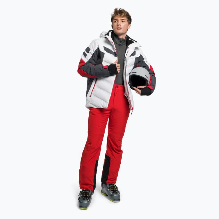 Pánská lyžařská bunda CMP bílá 31W0327/A001 2