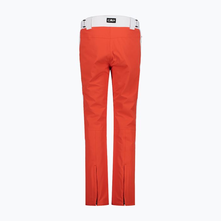 Dámské lyžařské kalhoty CMP červené 30W0806/C827 10