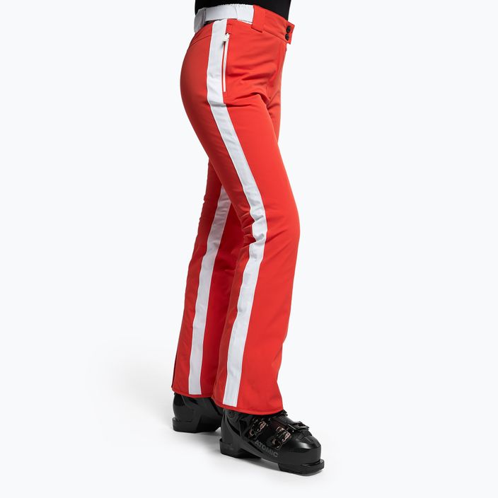 Dámské lyžařské kalhoty CMP červené 30W0806/C827 3