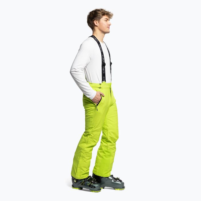 Pánské lyžařské kalhoty CMP zelená 3W17397N/E112 2
