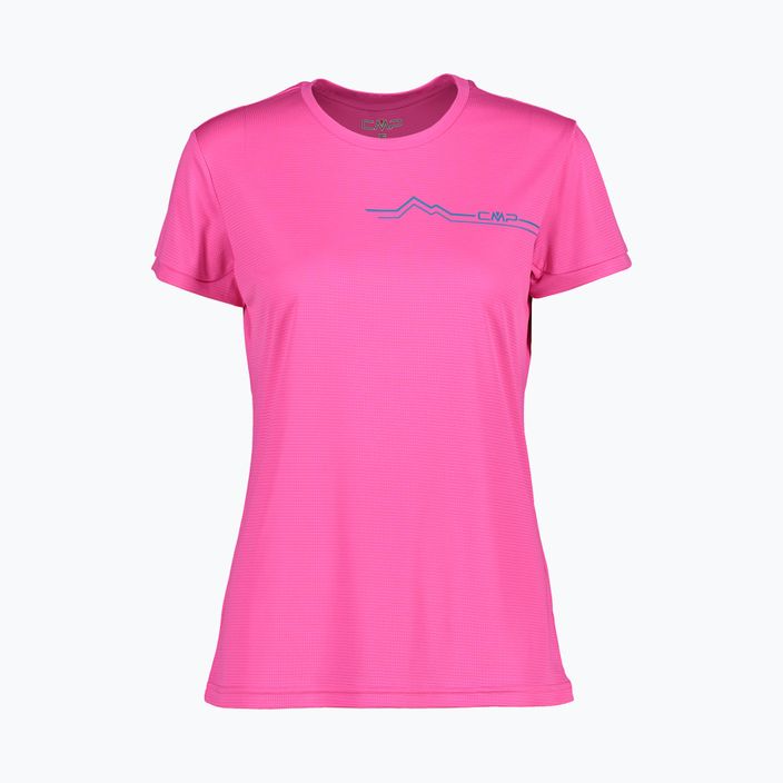 Dámské trekingové tričko CMP růžové 32T6046/H924