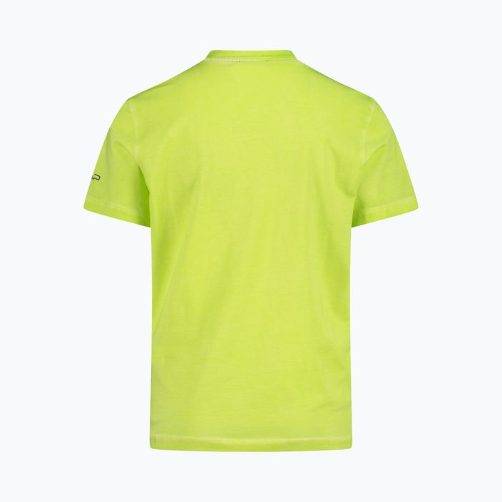 Dětské trekingové tričko CMP zelené 39T7544/E474 3