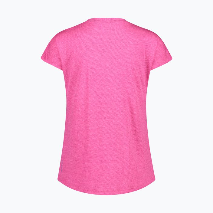 Dámské trekingové tričko CMP růžové 31T7256/H924 3