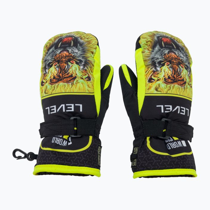 Dětské snowboardové rukavice Level Junior Mitt žluté 4152 3