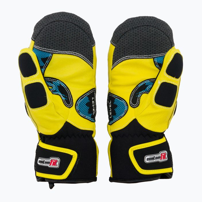 Level dětské lyžařské rukavice Worldcup CF Mitt žluté 4117JM.66 2