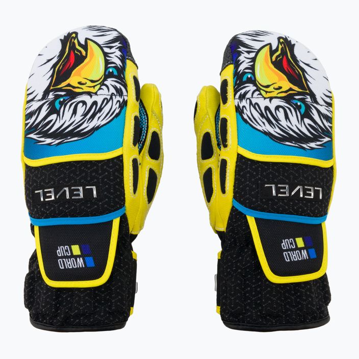 Level dětské lyžařské rukavice Worldcup CF Mitt žluté 4117JM.66 3