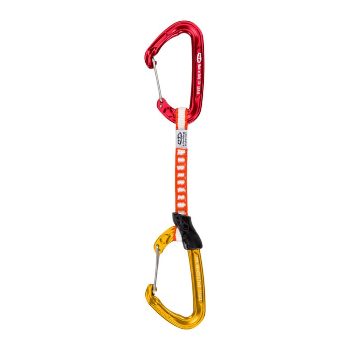 Horolezecká expreska Climbing Technology Fly-Weight Evo Set Dy červeno-zlatá 2E692FOC0S 2