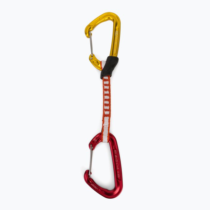 Horolezecké expresky Climbing Technology Fly-Weight EVO 6 ks. červeno-žluté 2