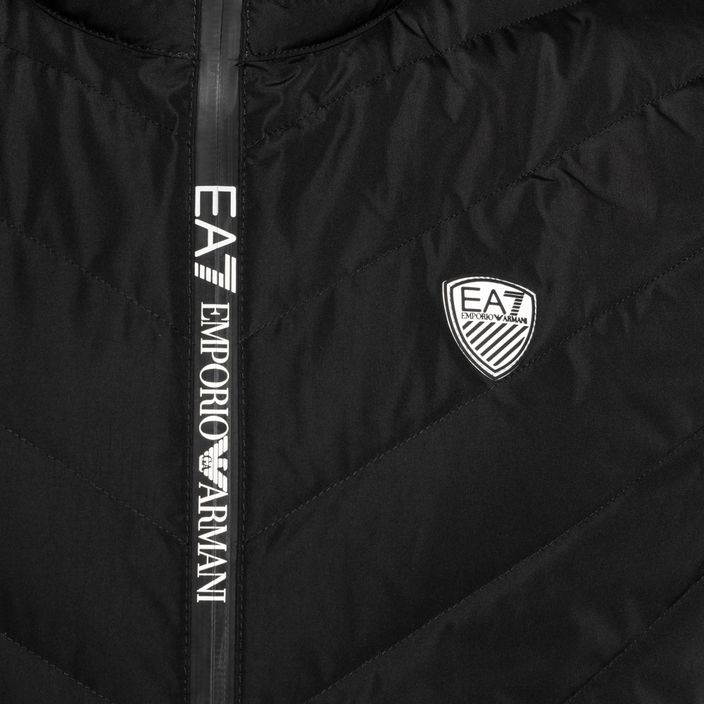Pánská vesta EA7 Emporio Armani Train Premium Shield Down Light black 3