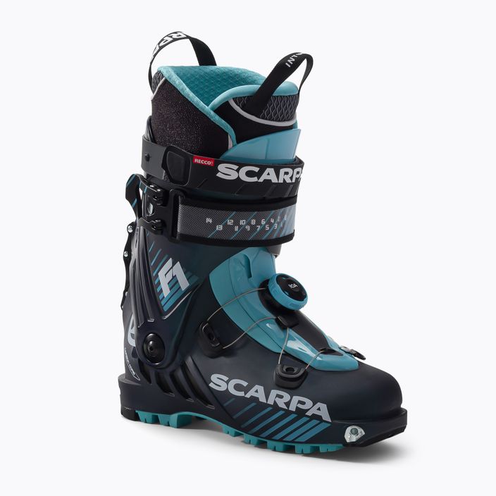 Skialpové boty SCARPA F1 modré 12173-502/1