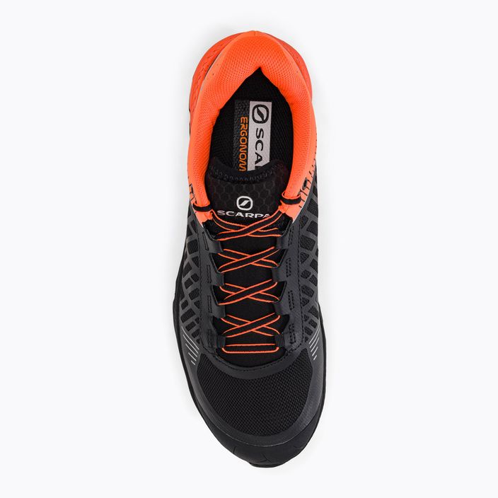 Pánské běžecké boty SCARPA Spin Ultra black/orange GTX 33072-200/1 6