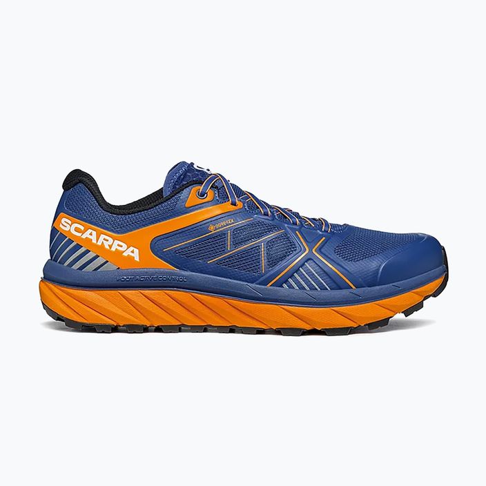 SCARPA Spin Infinity GTX pánské běžecké boty navy blue-orange 33075-201/2 12