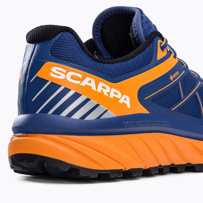 SCARPA Spin Infinity GTX pánské běžecké boty navy blue-orange 33075-201/2 8