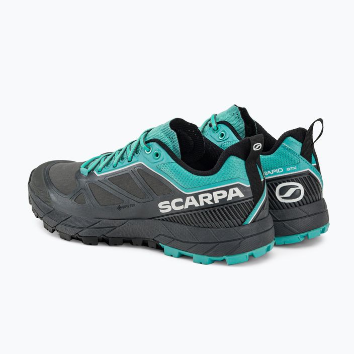 Dámská trekingová obuv Scarpa Rapid GTX šedá-modrýe 72701 3