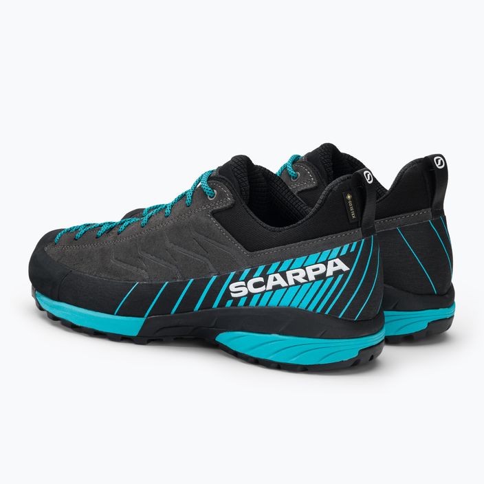 Pánské trekové boty SCARPA Mescalito GTX black-blue 72103-200/1 3