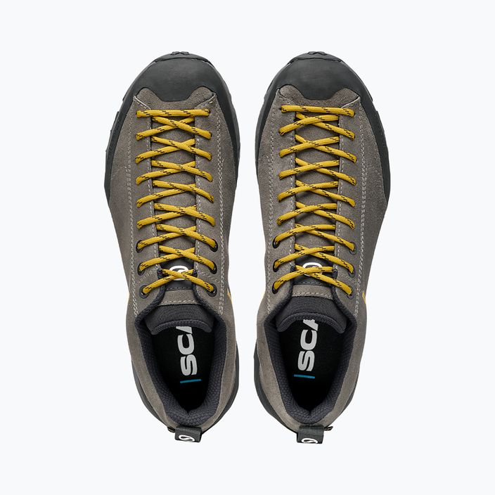 Pánská trekingová obuv SCARPA Mojito Trail Gtx  titanově šedá/ hořčicová žlutá 63316-200 14