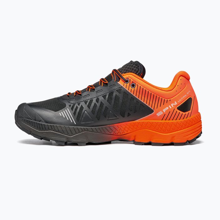 Pánské běžecké boty SCARPA Spin Ultra GTX orange fluo/black 10