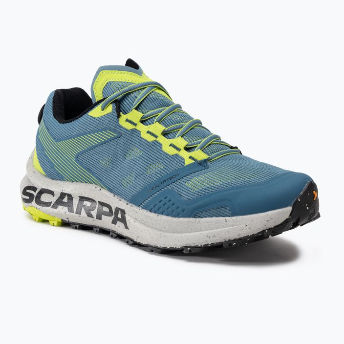 Dámské běžecké boty SCARPA Spin Planet ocean blue/lime