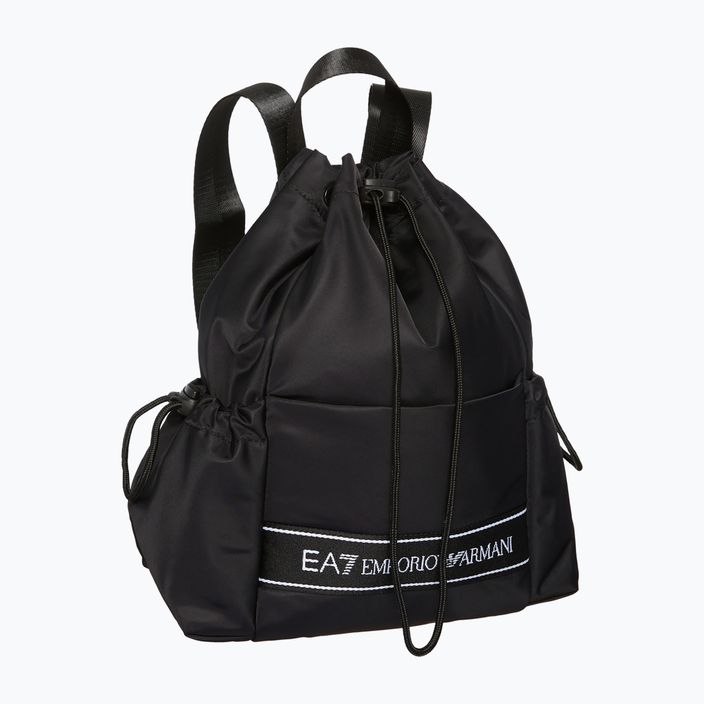 Dámský batoh EA7 Emporio Armani Train Logo Tape black 2