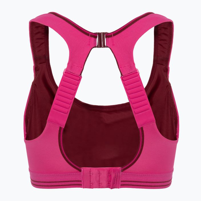 Fitness  podprsenka Shock Absorber Ultimate Run Bra pink 5