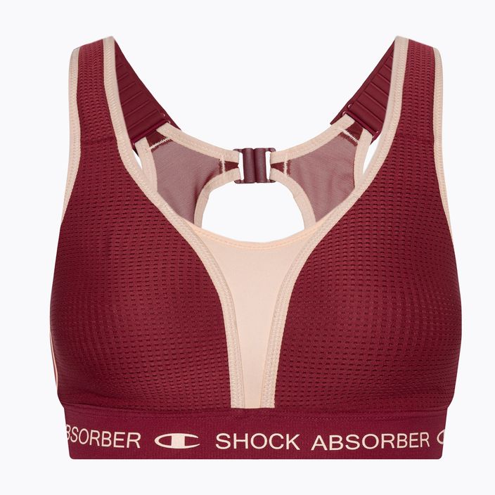 Fitness  podprsenka Shock Absorber Ultimate Run Bra Padded tibetan red 3