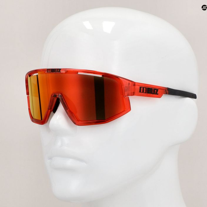 Cyklistické brýle Bliz Fusion S3 transparentní červená / hnědá červená multi 52305-44 8