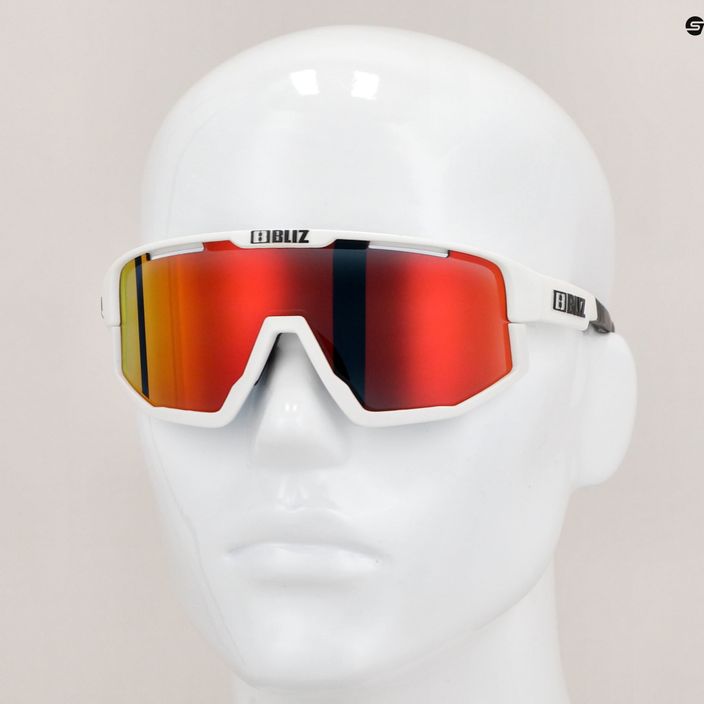 Cyklistické brýle Bliz Fusion S3 matná bílá / kouřově červená multi 52105-00 8